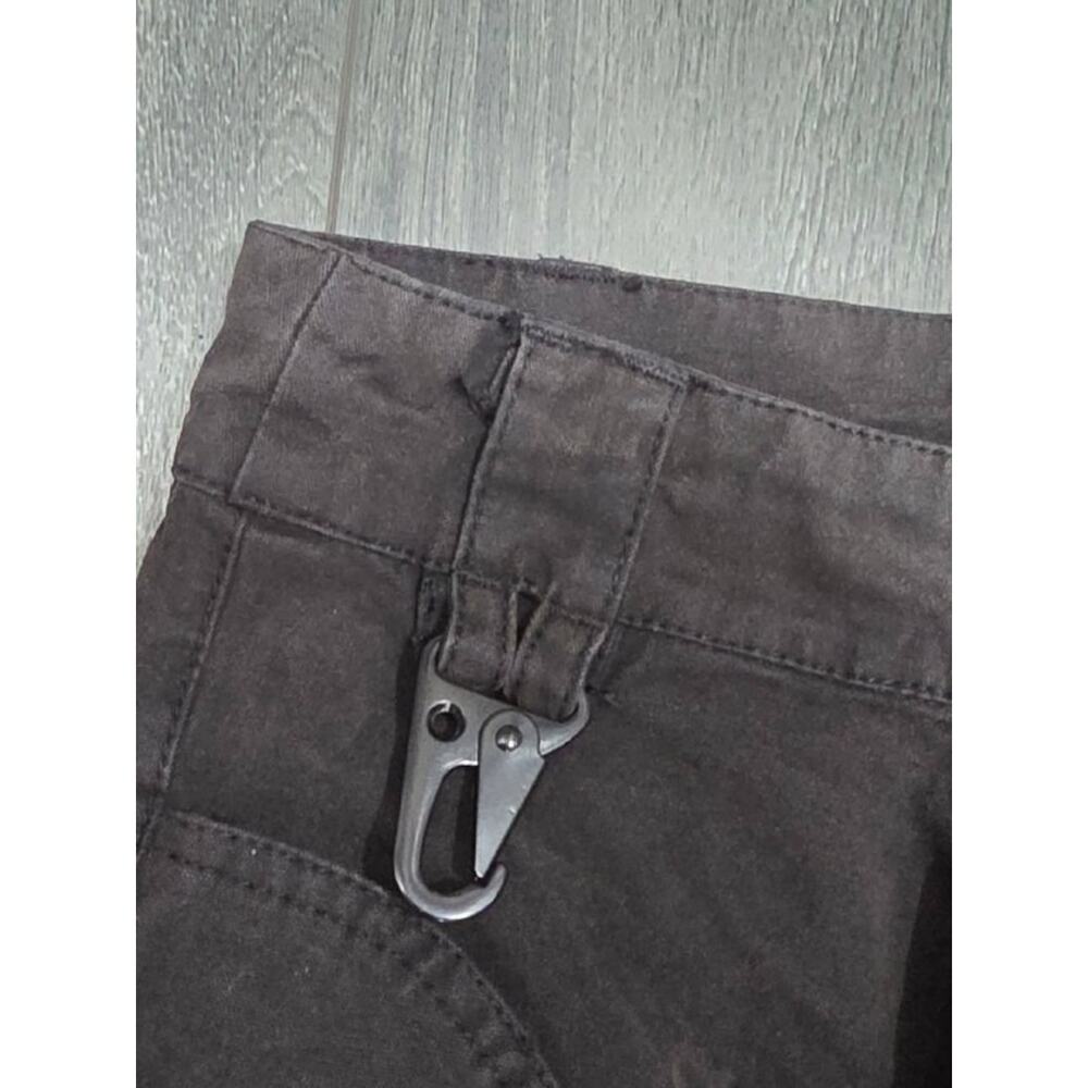 BlackTailor Black cargo 100% cotton workwear Y2K pants Sz 28 A004123 - Picture 8 of 11